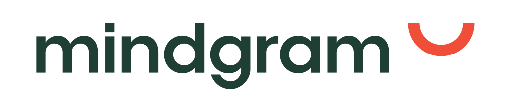 Logo Mindgram – platforma wellbeingowa wspierająca zdrowie psychiczne pracowników